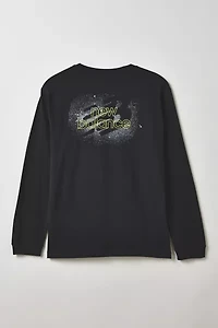 New Balance Spray Paint Graphic Long Sleeve Tee