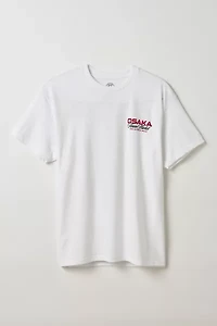Osaka Japan Flowers Graphic Tee