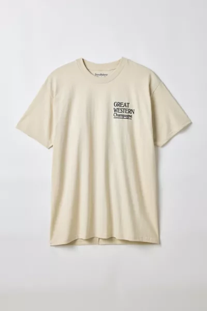 Great Western Champagne Graphic Tee