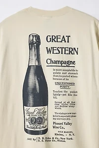 Great Western Champagne Graphic Tee