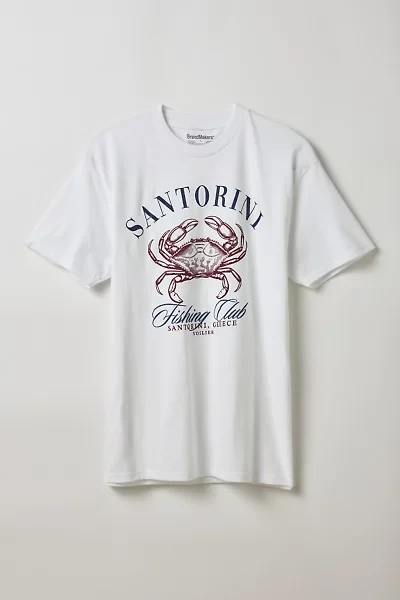 Santorini Fishing Club Graphic Tee