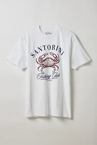 Santorini Fishing Club Graphic Tee