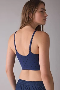 Nike One Light-Support Padded Polka Dot Sports Bra