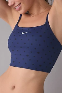 Nike One Light-Support Padded Polka Dot Sports Bra