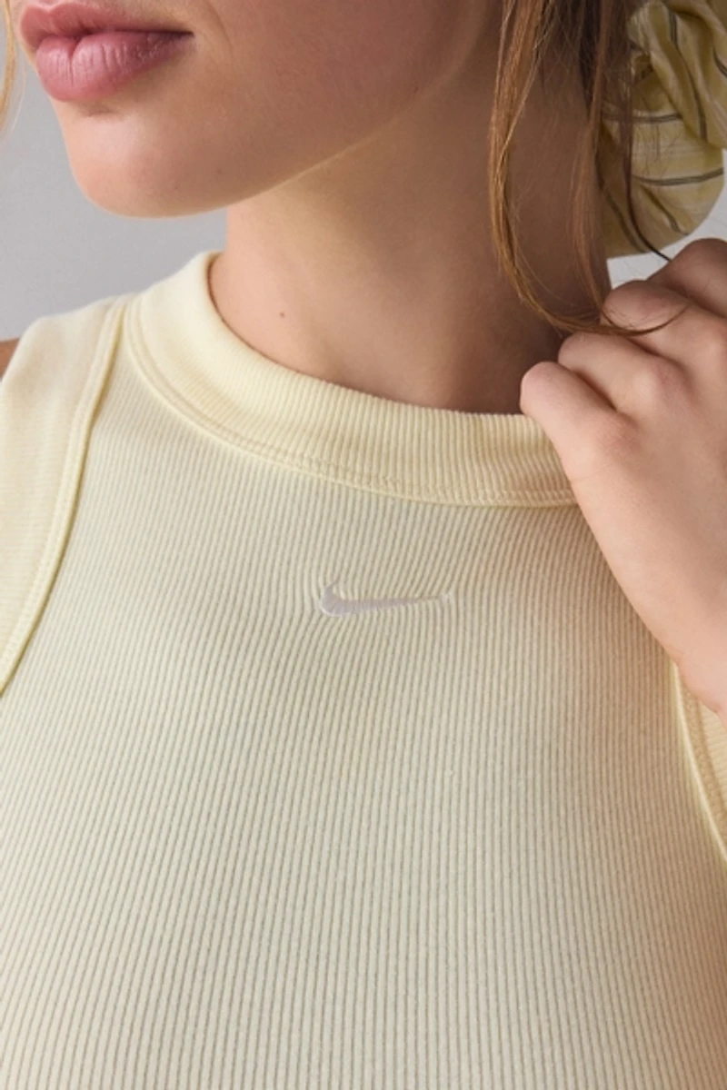 Nike Sportswear Chill Knit Ribbed Tank Mini Dress