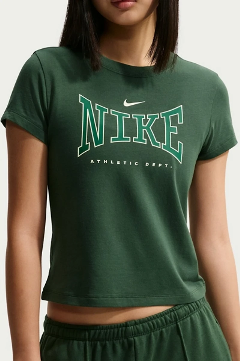 Nike Sportswear Athletic Department Graphic Crop Tee
