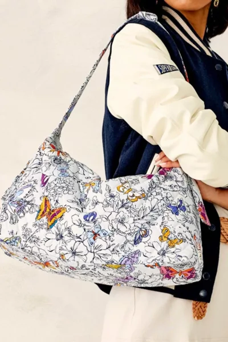 Vera Bradley Quilted Cotton Marcelle Shoulder Bag