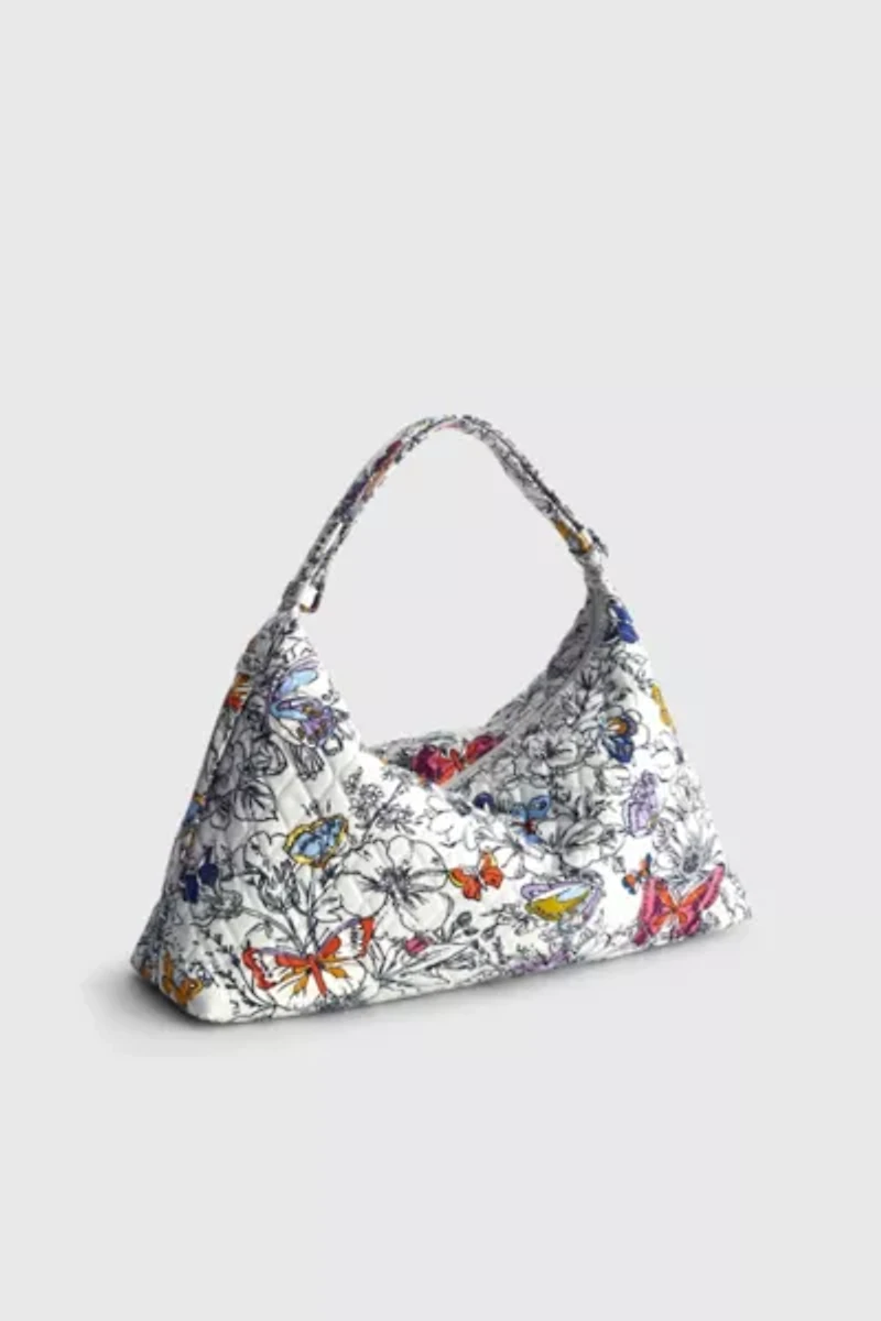 Vera Bradley Quilted Cotton Marcelle Shoulder Bag