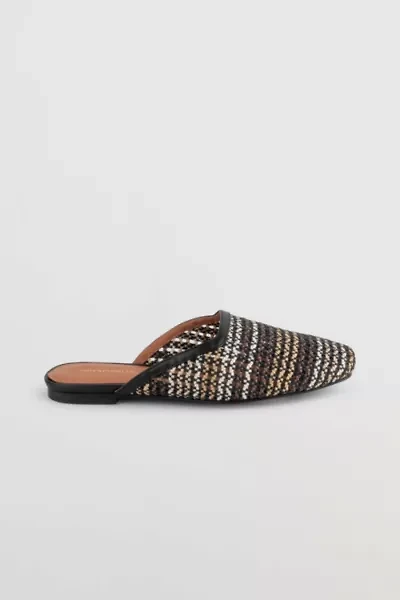 Intentionally Blank Bianca Hand Woven Flat Mule