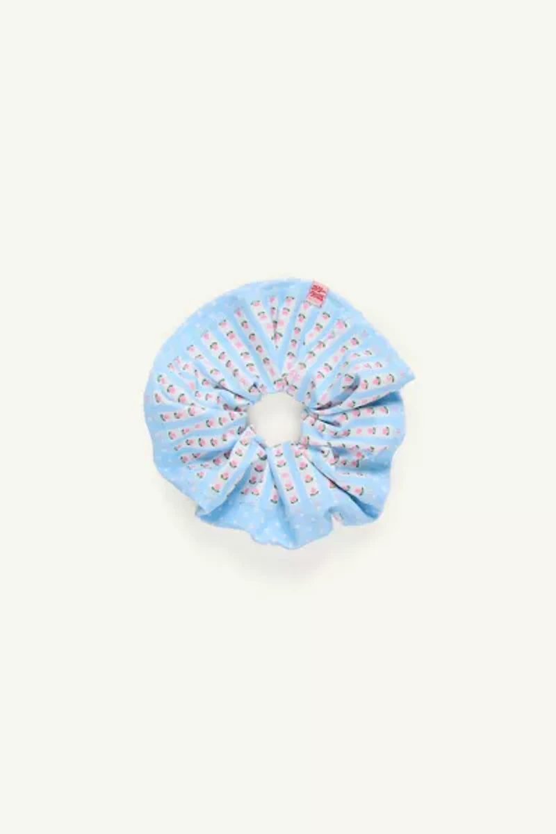 Strawberry Western Scrunchie
