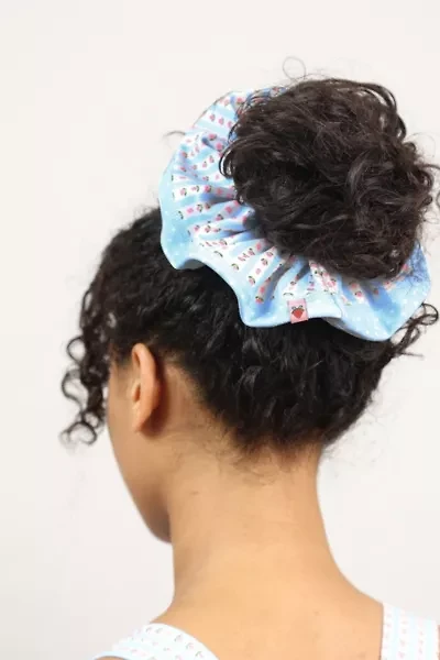 Strawberry Western Scrunchie
