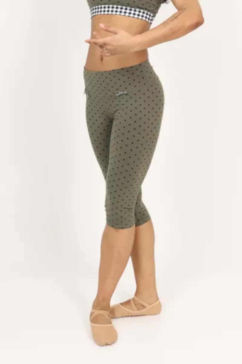 Strawberry Western Yuki Capri Leggings