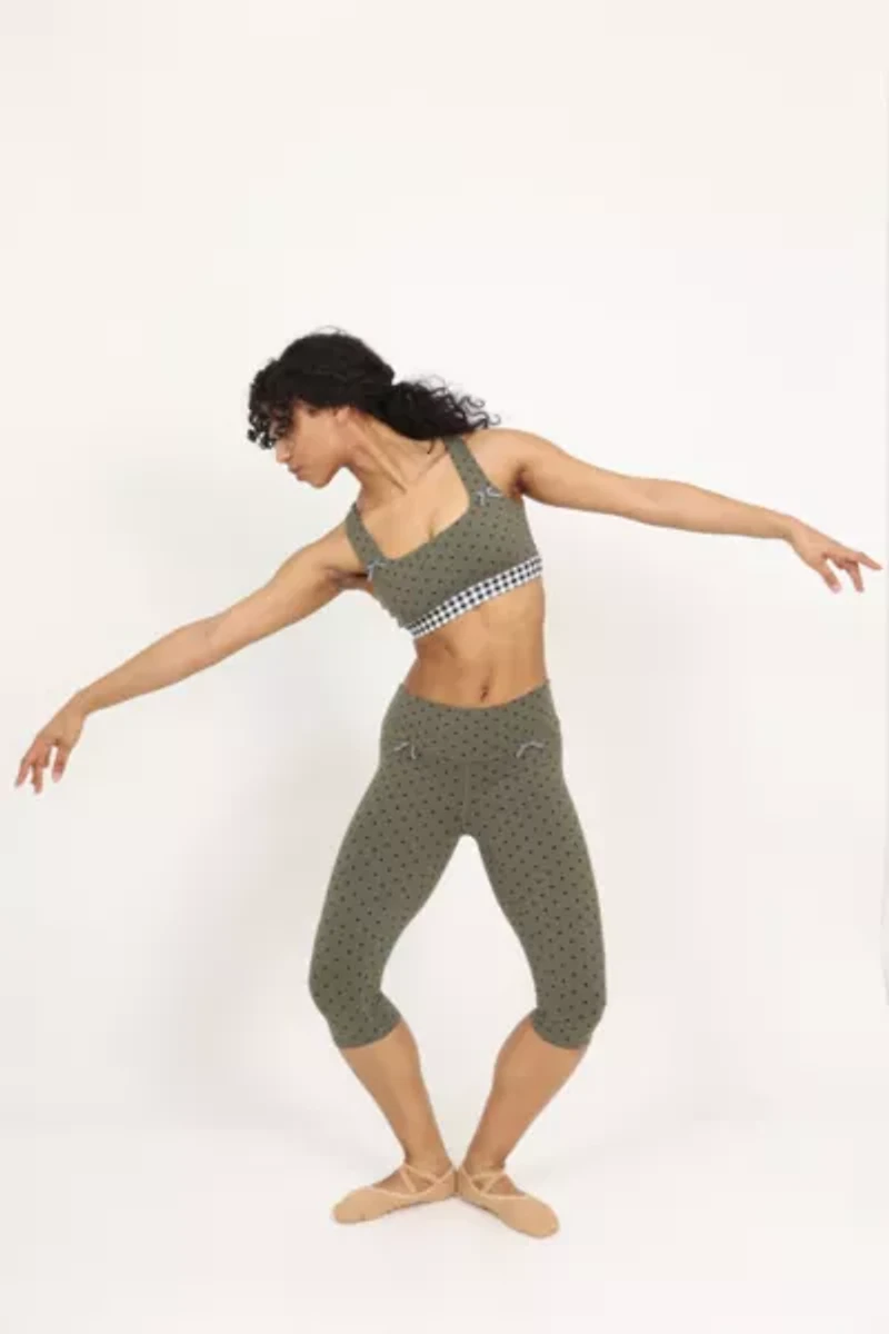 Strawberry Western Yuki Capri Leggings