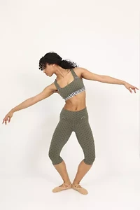 Strawberry Western Yuki Capri Leggings