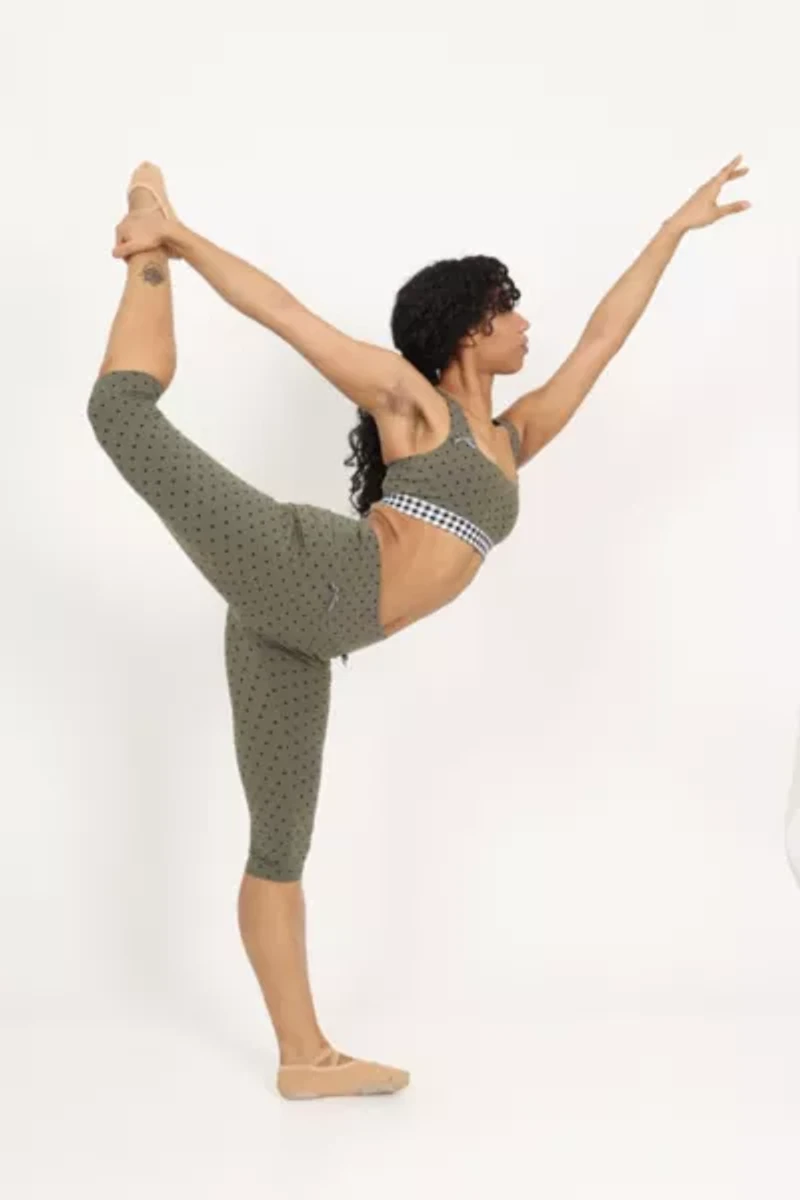 Strawberry Western Yuki Capri Leggings