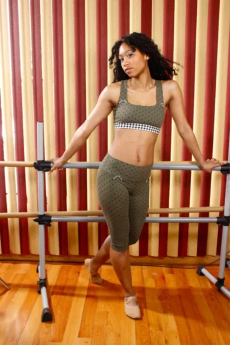 Strawberry Western Yuki Capri Leggings