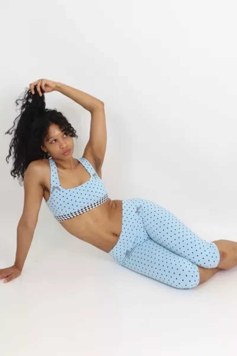 Strawberry Western Yuki Capri Leggings