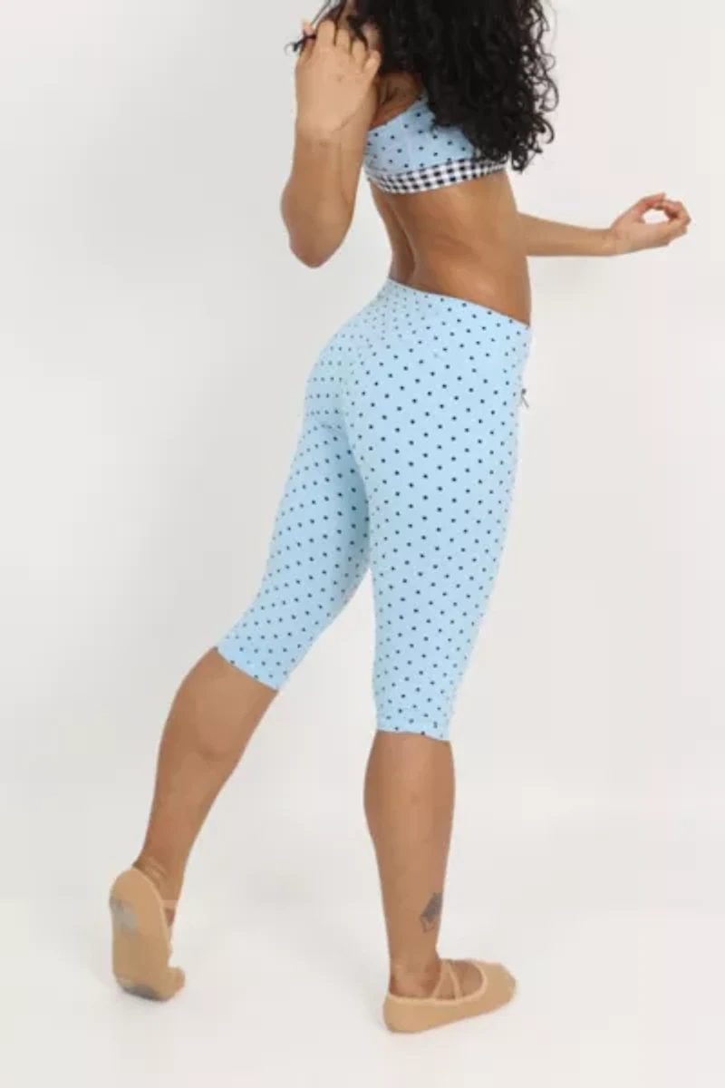 Strawberry Western Yuki Capri Leggings