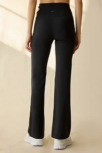Nike Zenvy Asymmetric Cutout High-Waisted Flared Leggings