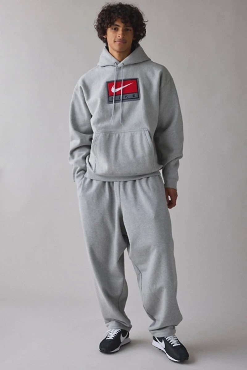 Nike Solo Swoosh Applique Hoodie Sweatshirt