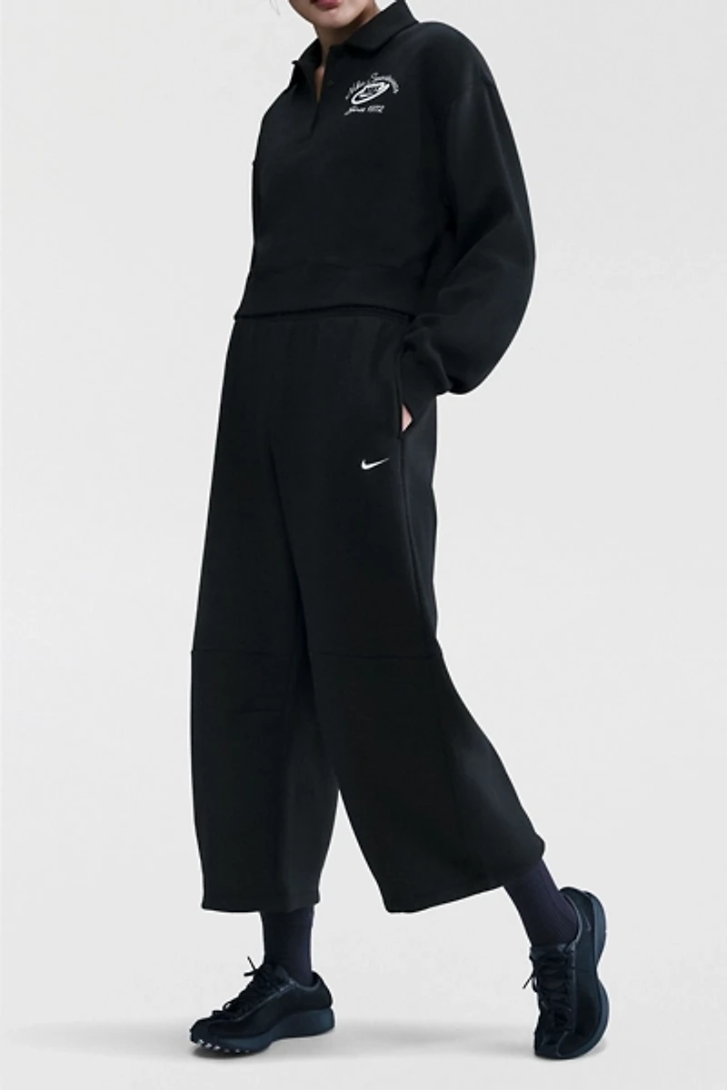 Nike Sportswear Phoenix Fleece Loose Cropped Barrel Pant