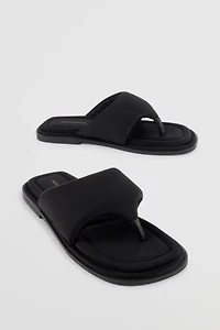 Intentionally Blank Seoul Vegan Neoprene Thong Sandal