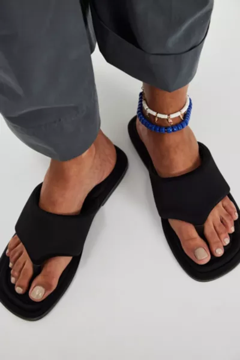 Intentionally Blank Seoul Vegan Neoprene Thong Sandal