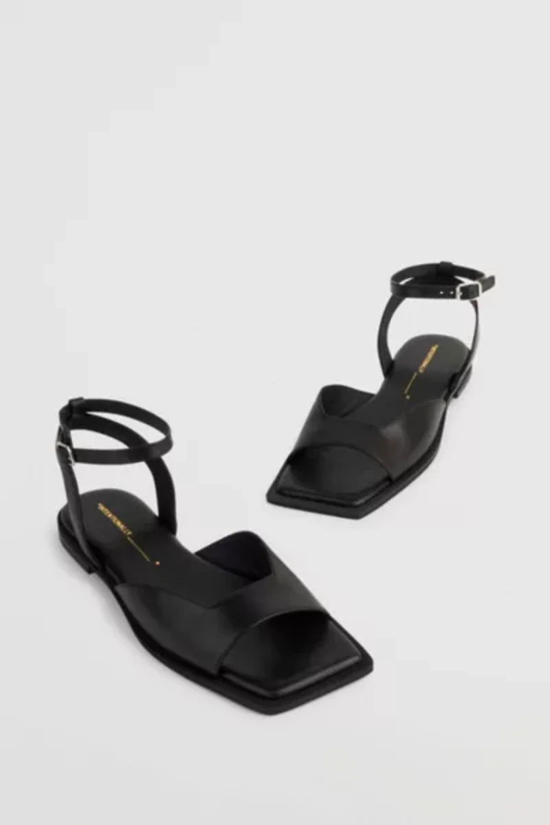 Intentionally Blank Dive Leather Square Toe Sandal