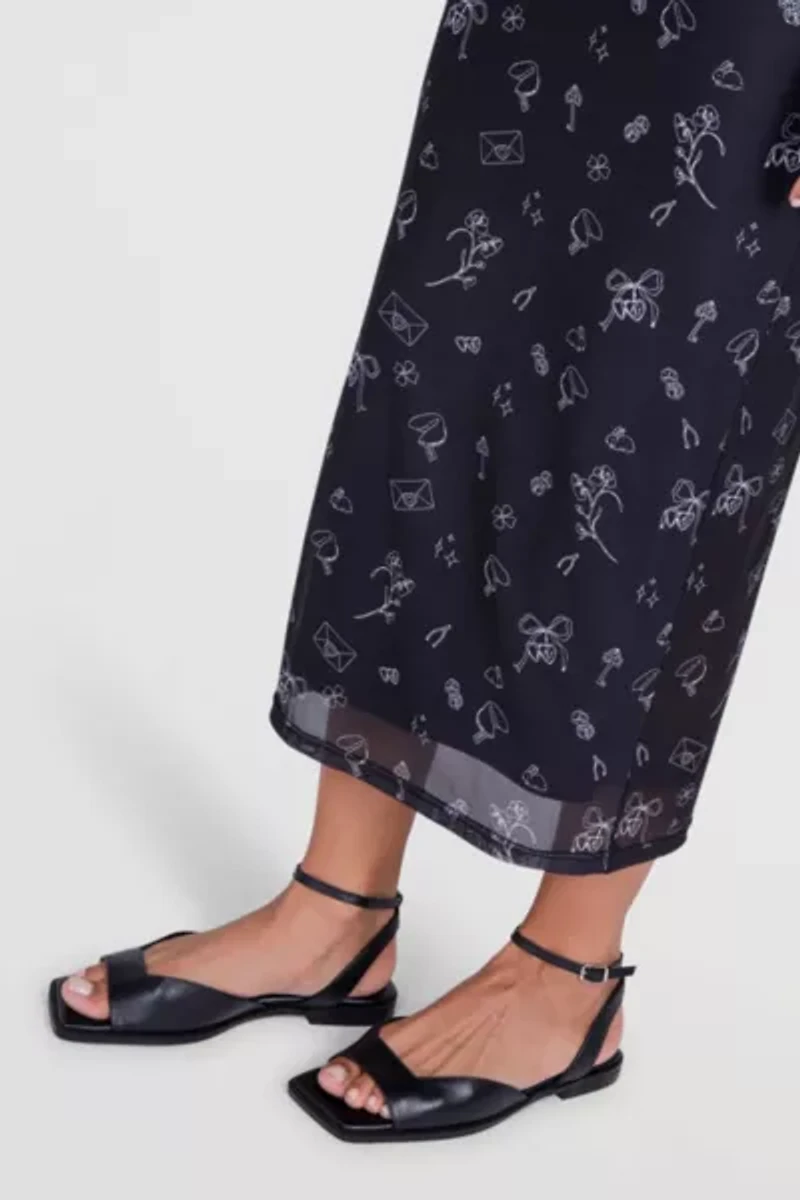 Intentionally Blank Dive Leather Square Toe Sandal