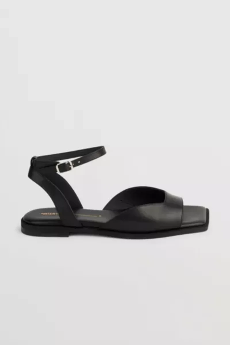 Intentionally Blank Dive Leather Square Toe Sandal