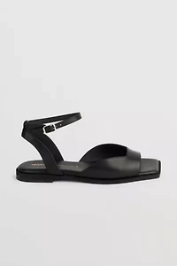 Intentionally Blank Dive Leather Square Toe Sandal