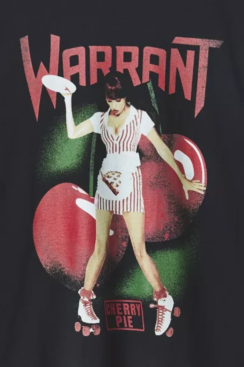Warrant Cherry Pie Graphic Tee