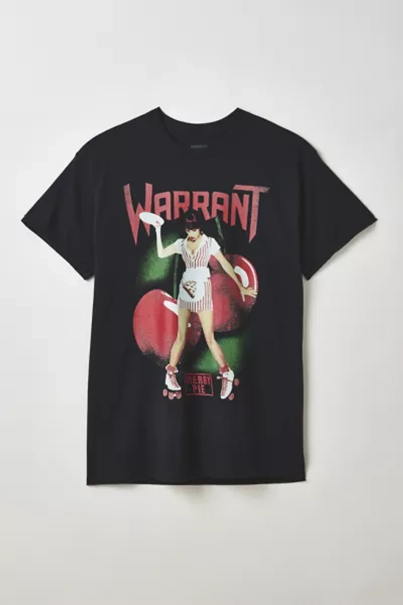 Warrant Cherry Pie Graphic Tee