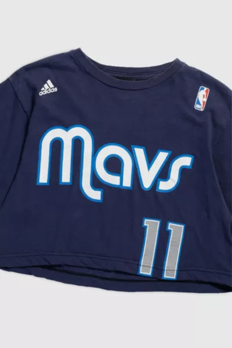 Frankie Collective Dallas Mavericks NBA Crop Tee