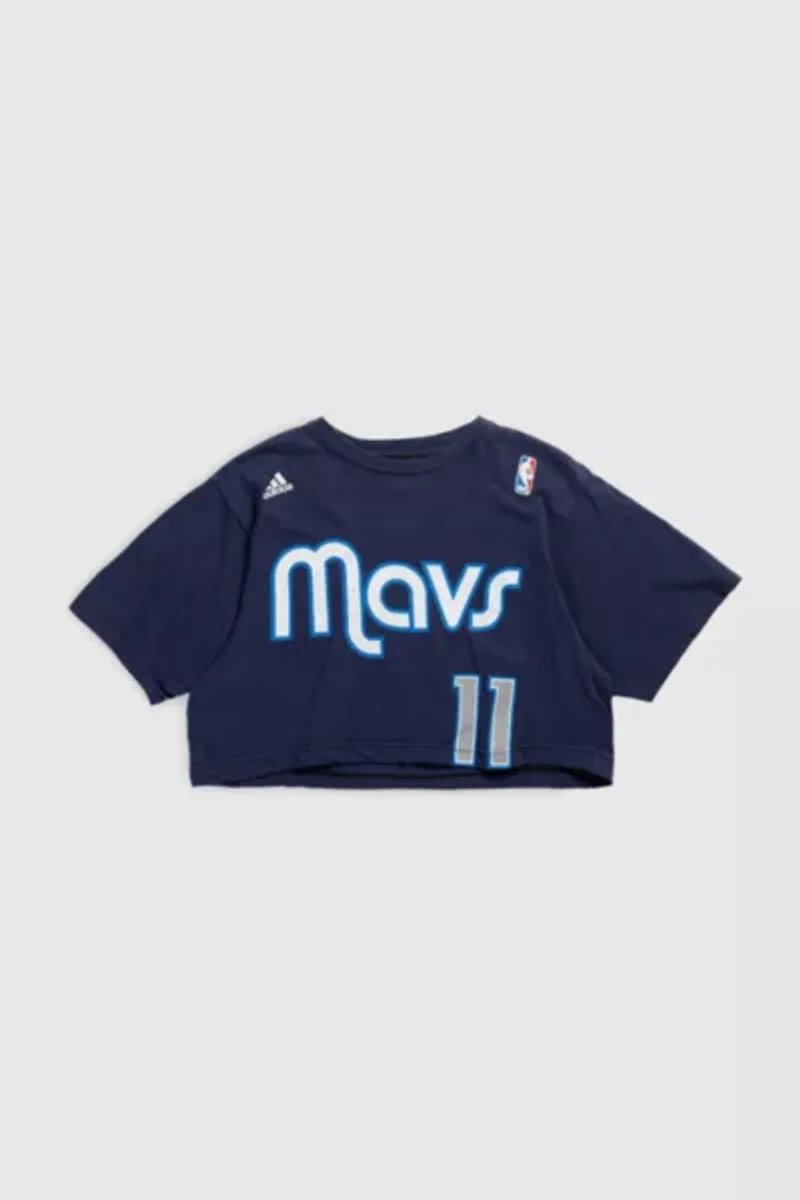Frankie Collective Dallas Mavericks NBA Crop Tee