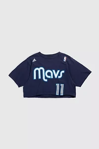 Frankie Collective Dallas Mavericks NBA Crop Tee