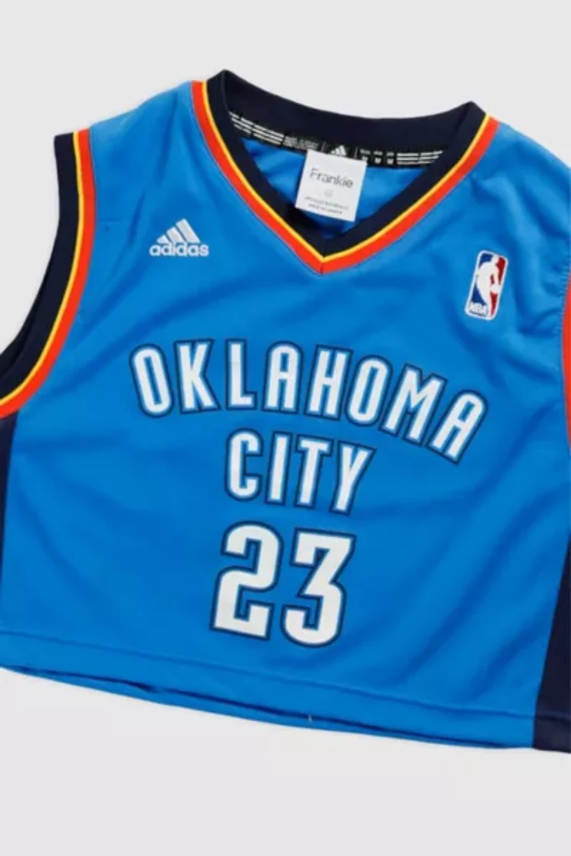 Frankie Collective Oklahoma City Thunder NBA Crop Jersey