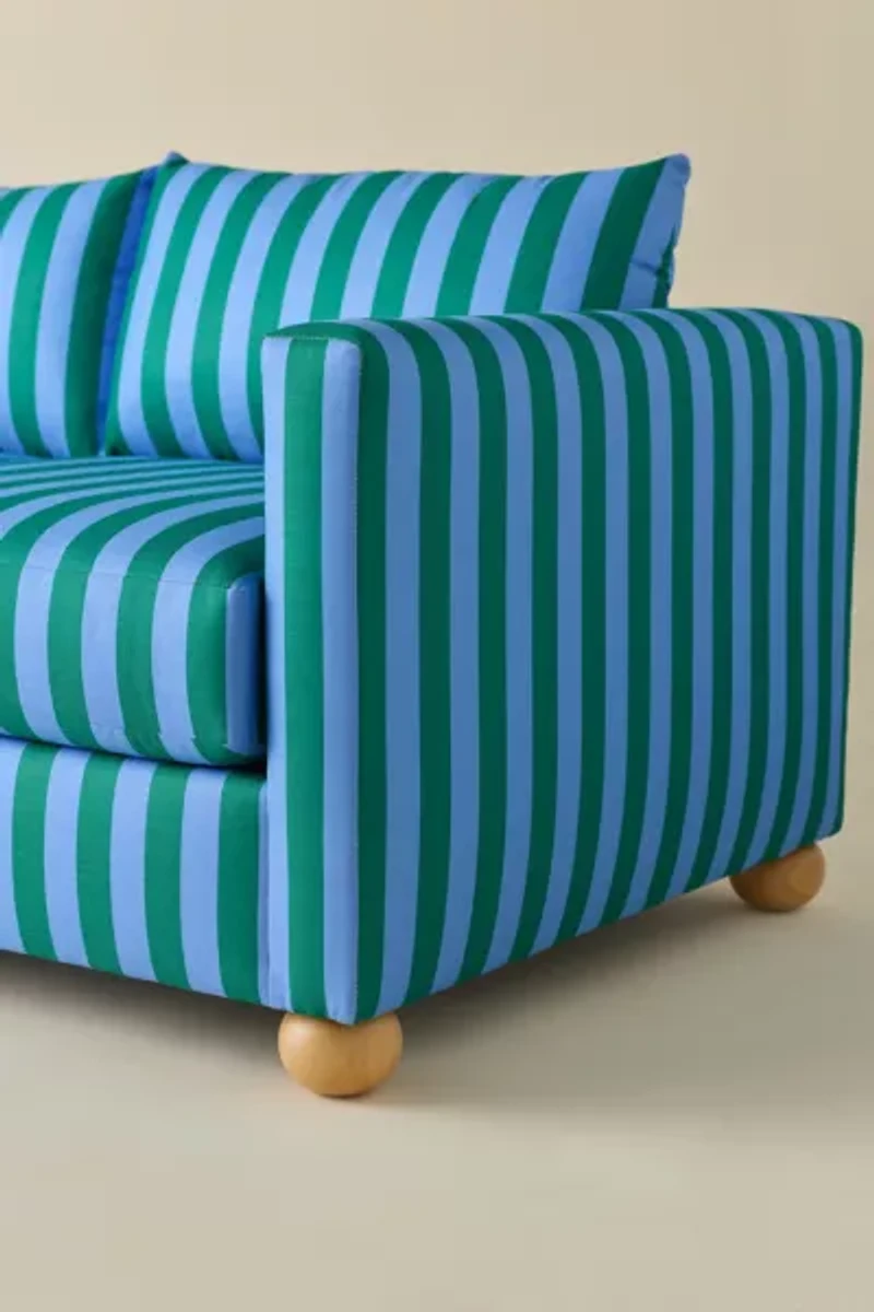 Chamberlin Striped Patterned Sofa