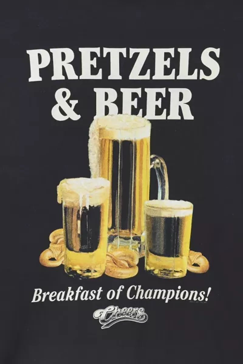 Cheers Pretzels & Beer Graphic Tee