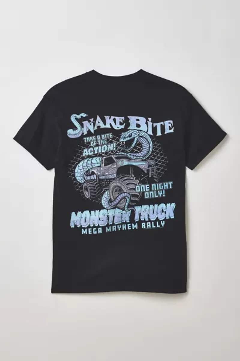 Snake Bite Monster Truck Graphic Tee