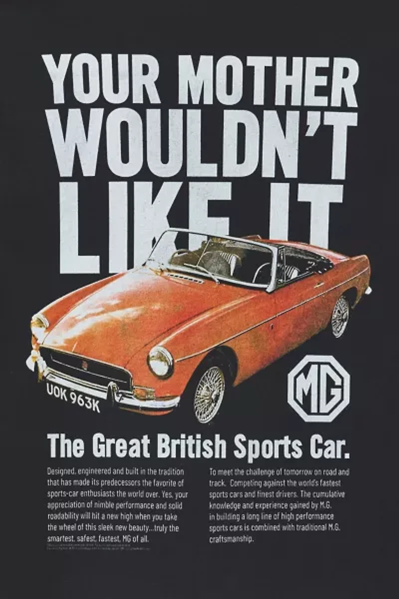 MG Sports Car Graphic Tee