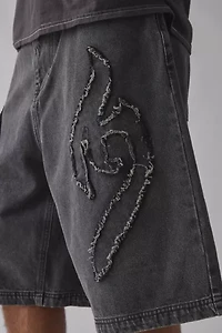 BDG Astro Blade Patch Baggy Denim Jort