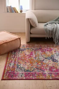 Marlowe Washed Printed Rug