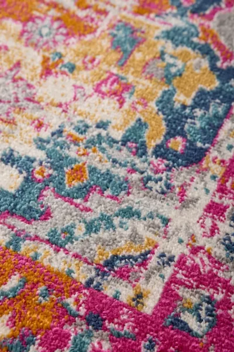 Marlowe Washed Printed Rug