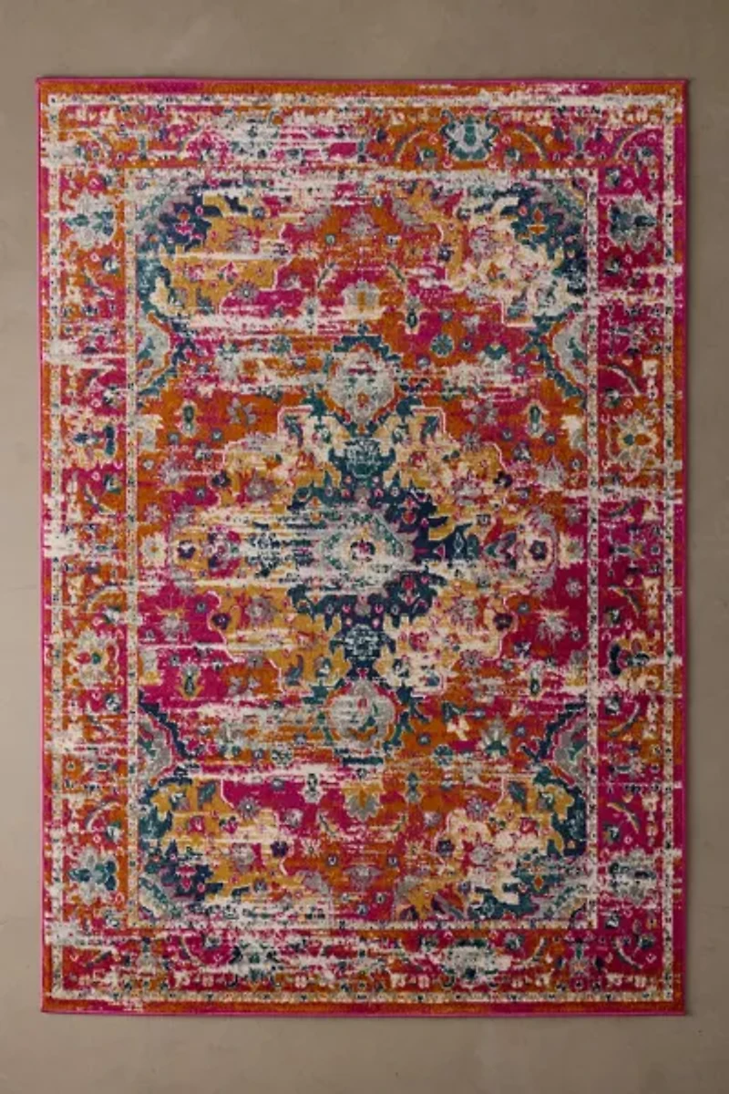 Marlowe Washed Printed Rug