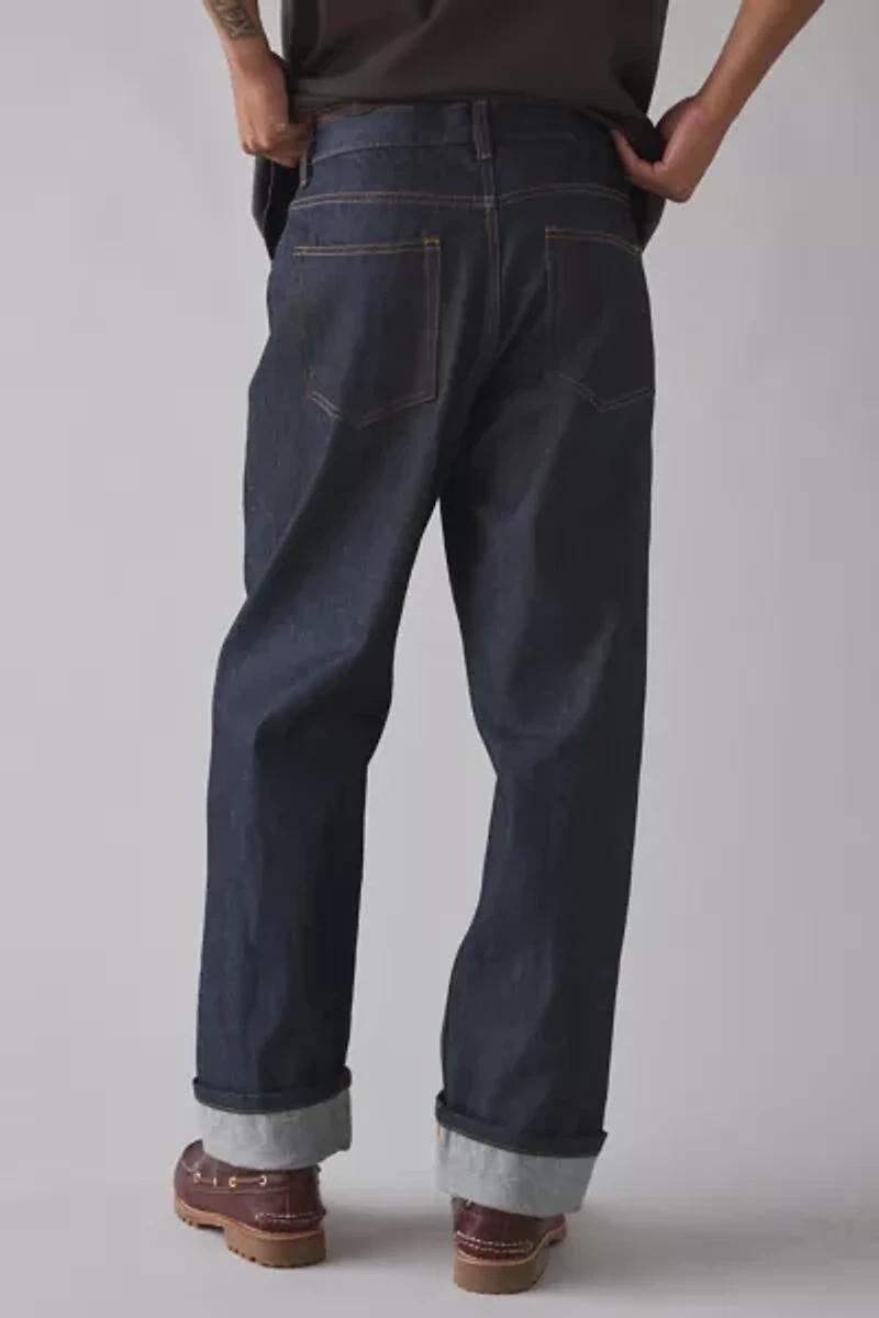 BDG Relaxed Straight Fit Premium Selvedge Jean