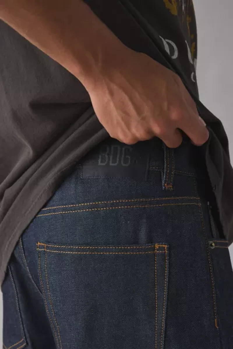 BDG Relaxed Straight Fit Premium Selvedge Jean