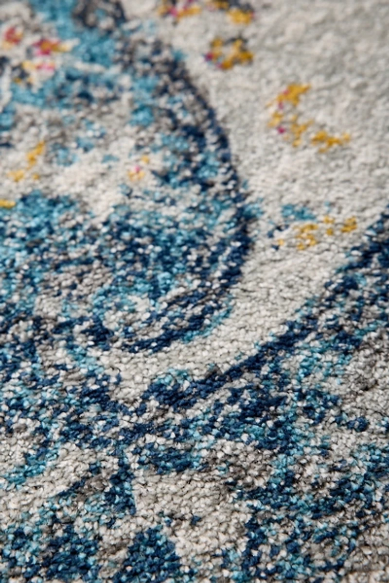 Marlene Washed Printed Rug