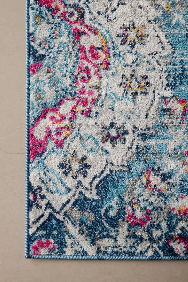 Marlene Washed Printed Rug