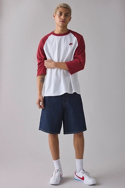 Nike Club 3/4 Sleeve Raglan Tee